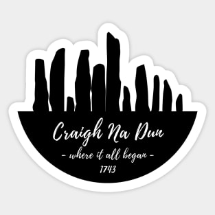 Outlander | Craigh Na Dun Sticker